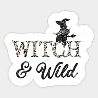 Witch And Wild Sticker